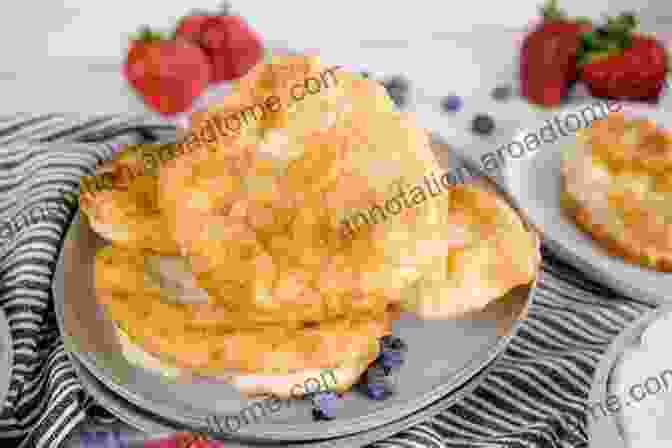 A Close Up Of A Plate Of Fry Bread With Honey And Berries Fry Bread: A Native American Family Story