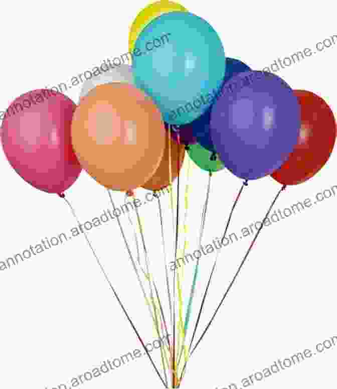 A Colorful Assortment Of Balloons Floating In The Air My Day At The Circus ABC