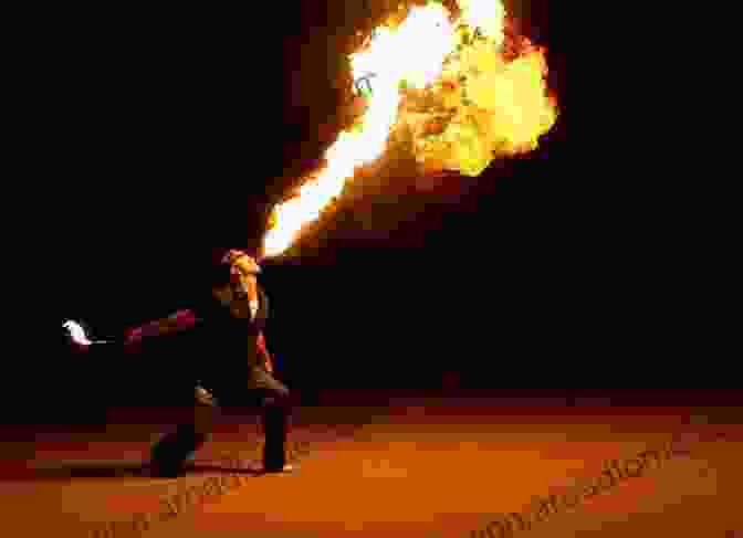 A Fire Breather Performing A Daring Stunt My Day At The Circus ABC