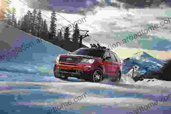 A Ford Explorer Driving Through A Snow Covered Forest Ford Bronco: A History Of Ford S Legendary 4x4