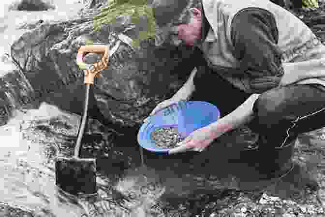 A Gold Seeker Panning For Gold In A River Gold Dredger S Handbook How To Find A Lot Of Gold Using A Suction Dredge