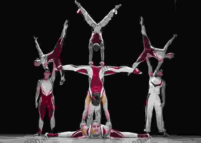 A Group Of Acrobats Performing A Daring Stunt My Day At The Circus ABC