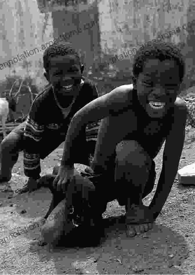 A Group Of Children Playing In An African Village, Symbolizing The Joy And Resilience Of The Human Spirit A Record Of Cambodia: The Land And Its People