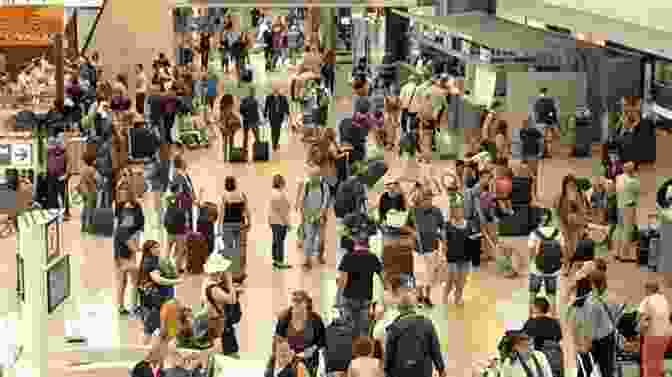 A Group Of Diverse Passengers Walking Through A Crowded Terminal At John F. Kennedy International Airport, Symbolizing The Global Nature Of Air Travel. John F Kennedy International Airport (Images Of Aviation)