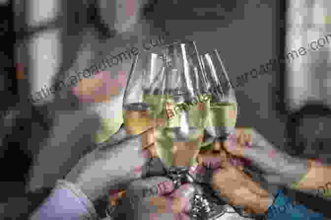 A Group Of People Raising Glasses Of Champagne In Celebration HISTORY OF CHAMPAGNE: SPARKLING WINES OF FRANCE