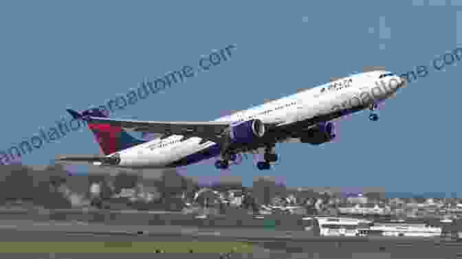 A Majestic Airliner Taking Off From John F. Kennedy International Airport, Leaving A Trail Of Condensation In Its Wake. John F Kennedy International Airport (Images Of Aviation)