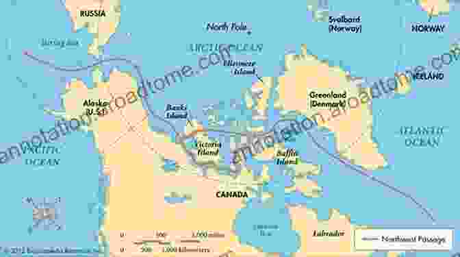 A Map Of The Northwest Passage Three Voyages For The Discovery Of A Northwest Passage From The Atlantic To The Pacific And Narrative Of An Attempt To Reach The North Pole Volume 1