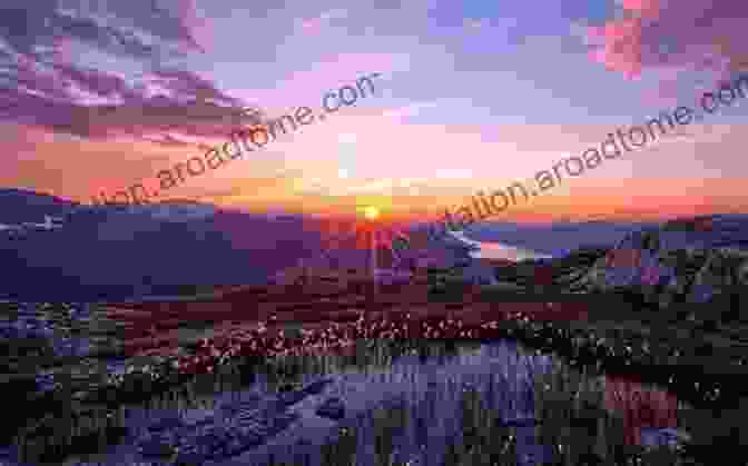 A Panoramic Sunset Over A Mountain Range, Casting A Warm Glow On The Towering Peaks And Illuminating The Valleys Below The Picture Of Sunstes: Beautiful Photography For Seniors And Alzheimer S Patients With Dementia Or Children A Perfect Gift Idea For The Real Fans Of Sunset Amazing Full Color Photo