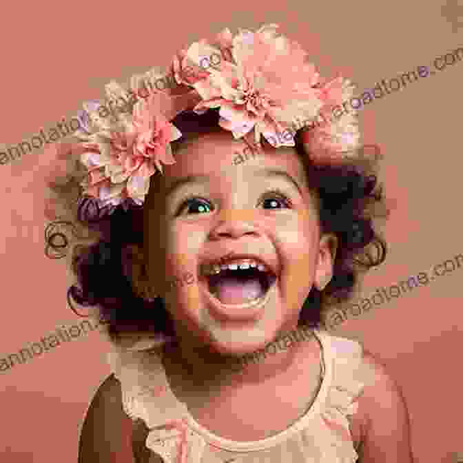 A Stunning Portrait Of A Laughing Child, Capturing The Innocence And Joy Of Youth. The Crossover 3 Collection