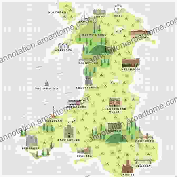 An Ancestral County Map Of England And Wales, Featuring Detailed Illustrations And Annotations. ANCESTRAL COUNTY MAPS OF ENGLAND AND WALES: MAP HELP FOR FAMILY HISTORY RESEARCH