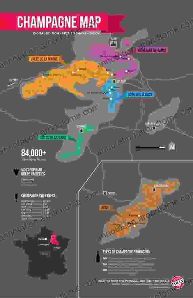 An Ancient Map Depicting The Origins Of Champagne Wine Region HISTORY OF CHAMPAGNE: SPARKLING WINES OF FRANCE