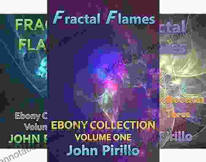 Book Cover Of Fractal Flames Ebony Collection Volume Three Fractal Flames Ebony Collection Volume Three