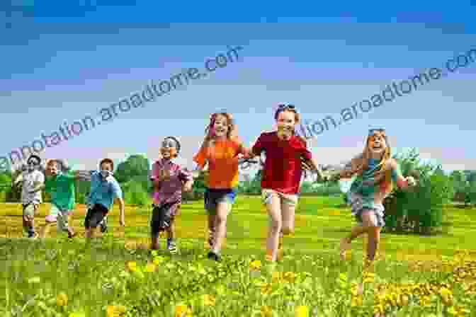 Children Frolicking In A Field Of Vibrant Wildflowers. The Colors Of Summer (Little Golden Book)