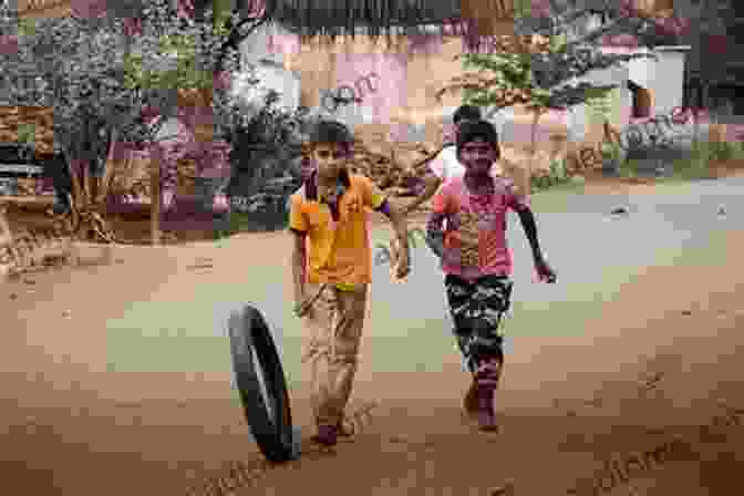 Children Playing In A Colorful Village In India Kinder Aus Der Ganzen Welt: Children Around The World (German Library: Dual Language For Beginners 67)