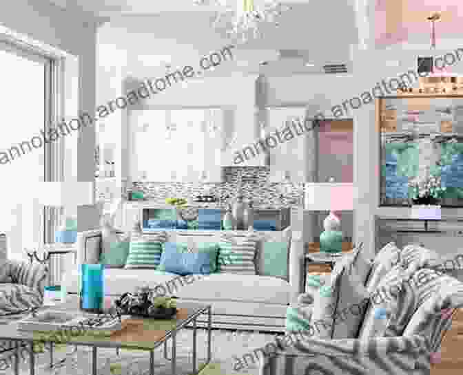 Coastal Chic Apartment With Light Colors, Natural Materials, And Nautical Accents Modern Home Interior: Picture With Beautiful And Aesthetic Apartments Photos Of Modern Furnishings And 3D Rendered Interiors Of Apartments Image Collection In Landscape Format