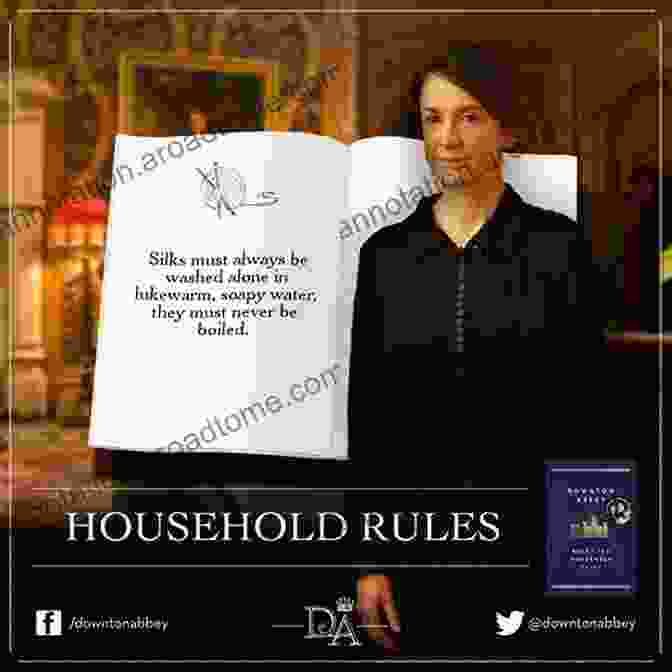 Downton Abbey Rules For Household Staff Book Cover Downton Abbey: Rules For Household Staff