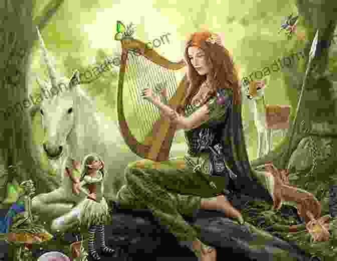 Image Of A Celtic Fairy Dancing In A Forest Magic Of The Celtic Otherworld: Irish History Lore Rituals (Llewellyn S Celtic Wisdom)