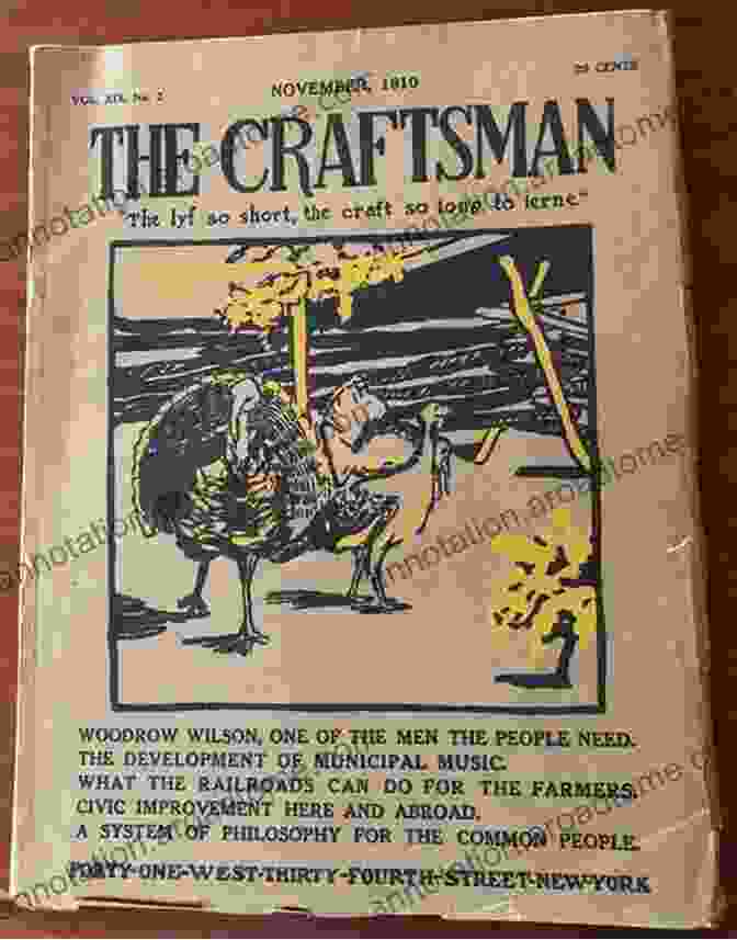 Leading Experts And Designers Share Their Insights In The Craftsman Magazine The Craftsman Magazine Volume 4 Number 1 April 1903