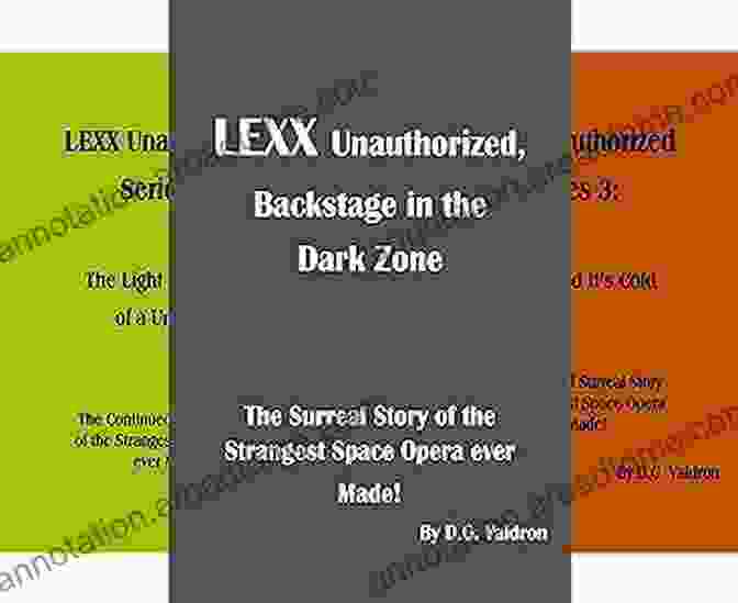 Lexx Unauthorized Book Cover LEXX Unauthorized: Backstage At The Dark Zone