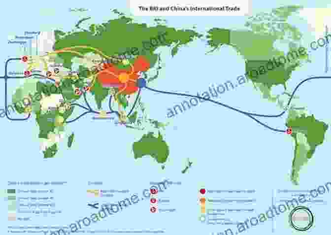 Map Of The Belt And Road Initiative, Highlighting Textile Industry Hubs Belt And Road Initiative Collaboration For Success (Textile Science And Clothing Technology)