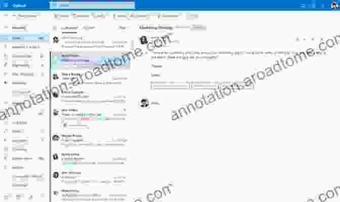 Microsoft Office Outlook 2024 Interface With Clear And Concise Instructions Microsoft Office Outlook 2024: Illustrated Essentials