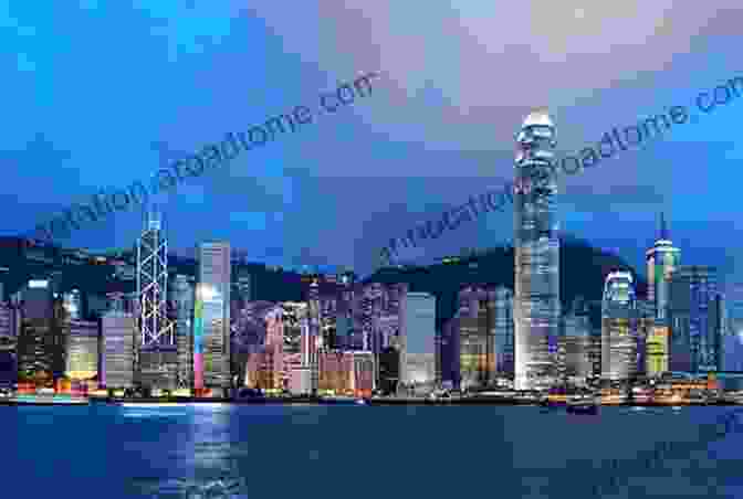 Panoramic Night View Of Hong Kong's Dramatic Skyline With Its Towering Skyscrapers And Vibrant City Lights Hong Kong #3 (Recipe For Adventure)