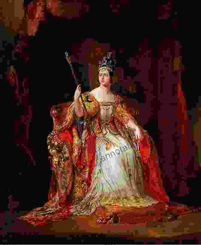 Queen Victoria In Her Coronation Robes Queen Victoria: Her Life And Reign