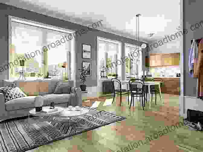 Scandinavian Style Apartment With White Walls, Light Wood Floors, And Modern Furnishings Modern Home Interior: Picture With Beautiful And Aesthetic Apartments Photos Of Modern Furnishings And 3D Rendered Interiors Of Apartments Image Collection In Landscape Format