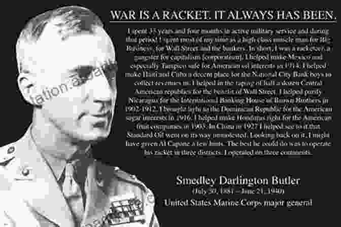 Smedley Butler War Is A Racket Dave Rasdal