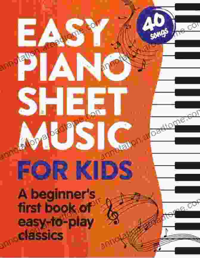 The Beatles For Kids Piano Book On A Music Stand With A Child's Hands Playing On The Piano The Beatles For Kids (PIANO)