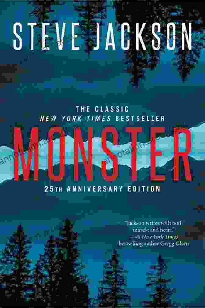 The Captivating Cover Of The Book Monster Steve Jackson, Featuring A Shadowy Silhouette Against A Backdrop Of Ancient Symbols And Runes Monster Steve Jackson