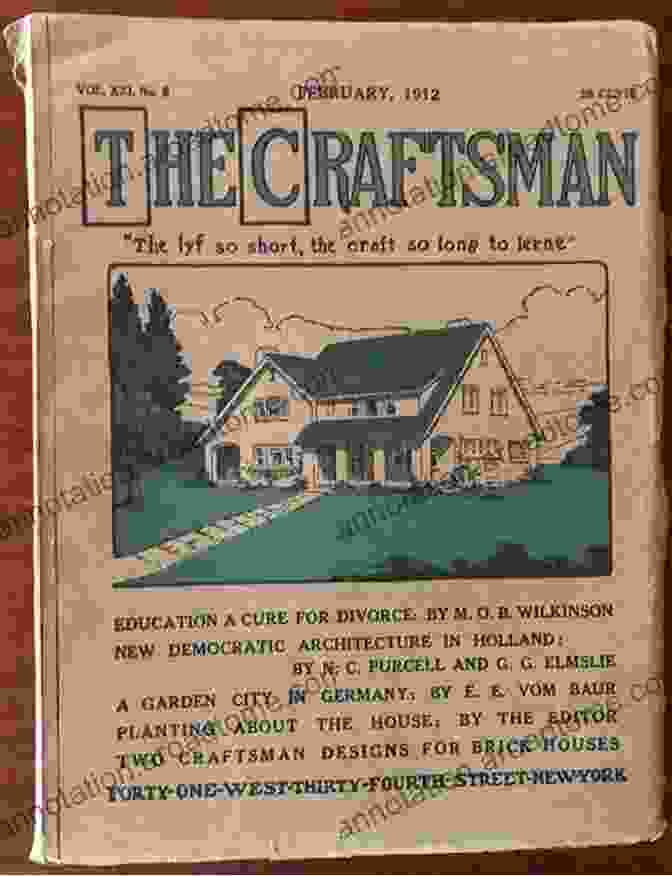 The Craftsman Magazine As A Testament To The Enduring Value Of Craftsmanship The Craftsman Magazine Volume 4 Number 1 April 1903