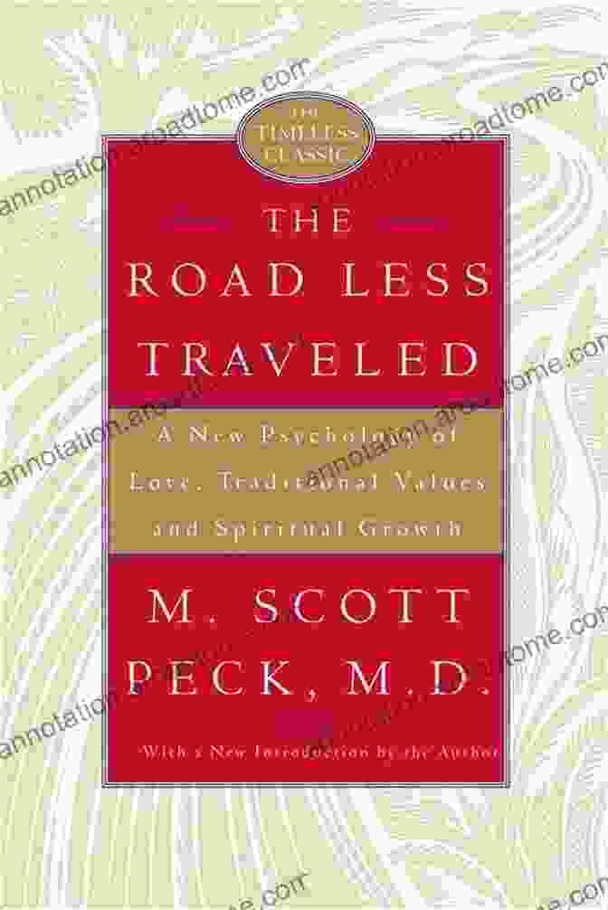 The Road Less Traveled Book Cover, Featuring A Winding Road Leading Through A Lush Green Forest The Road Less Traveled: A New Psychology Of Love Traditional Values And Spiritual Growth