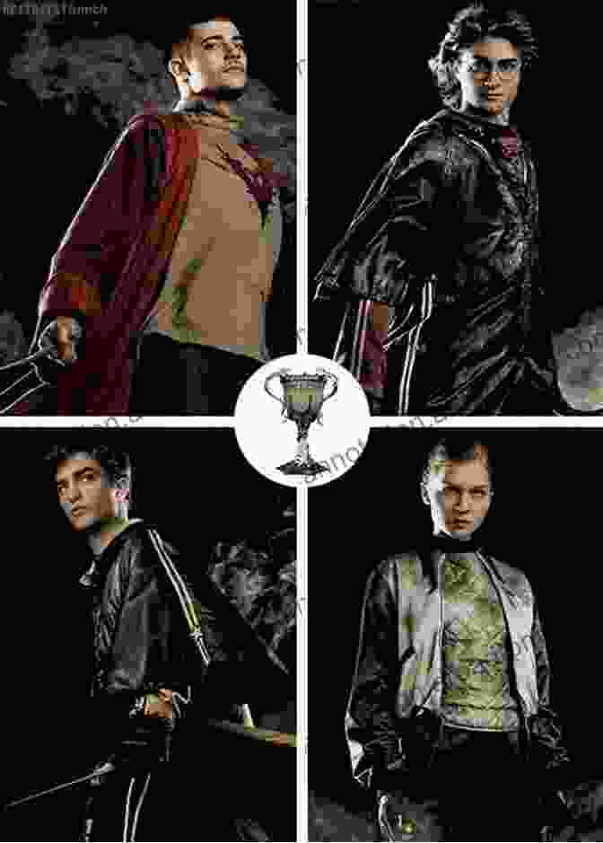 The Three Triwizard Tournament Champions: Harry Potter, Cedric Diggory, And Viktor Krum Harry Potter Film Vault: Quidditch And The Triwizard Tournament (Wizarding World 7)