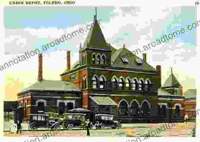 Toledo Union Station, A Grand Victorian Style Depot With A Clock Tower And Arched Windows Railroad Depots Of Northwest Ohio (Images Of Rail)