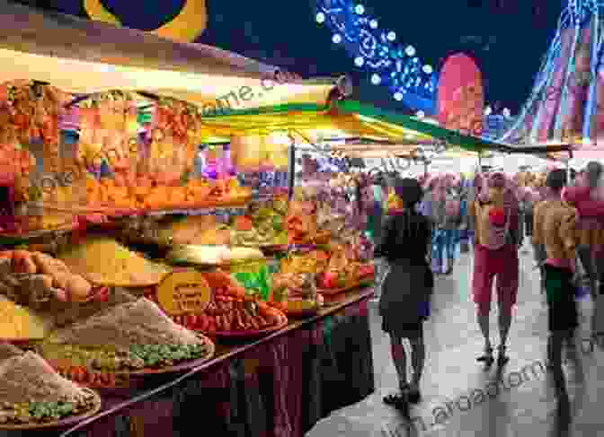 Vivid Street Food Stall Bustling With Activity And Offering A Tantalizing Array Of Local Street Food Delicacies Hong Kong #3 (Recipe For Adventure)