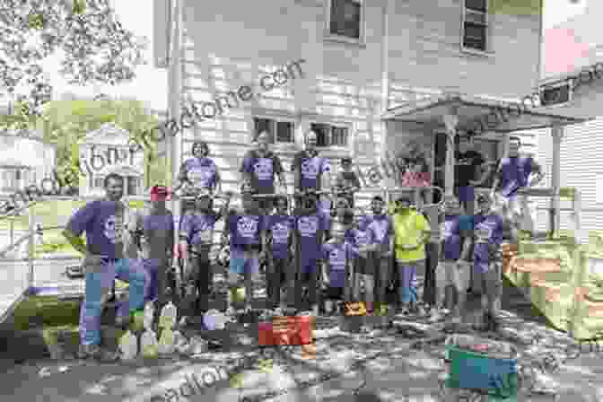 Volunteers Working Together To Repair The Abandoned Home. A $500 House In Detroit: Rebuilding An Abandoned Home And An American City