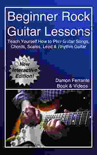 Beginner Rock Guitar Lessons: Guitar Instruction Guide To Learn How To Play Licks Chords Scales Techniques Lead Rhythm Guitar Basic Music Theory And Exercises (Book Videos TAB)